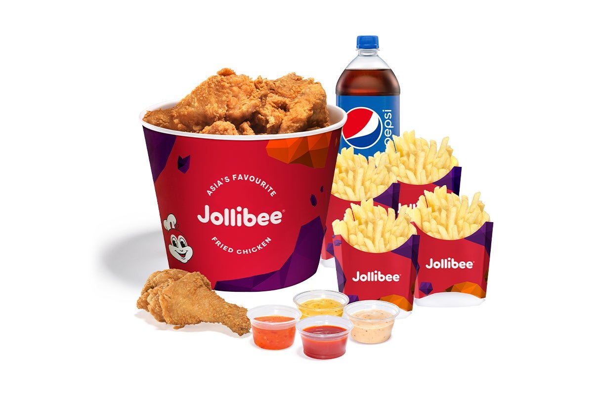 Jollibee menu bucket deals
